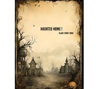 Haunted Home-Blank comic Book: Create Your Own Horror story