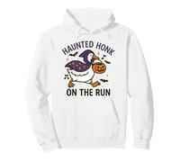 Haunted Honk Goose on The Run - Divertenti Bambini di Halloween Felpa con Cappuccio