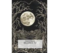 Haunted House Composition Composition Notebook: Gothic Horror Theme Perfect gift for kids, girls, boys, teenagers and adults.