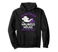 Haunted House ha Regole Halloween Spooky Haunted Season Felpa con Cappuccio
