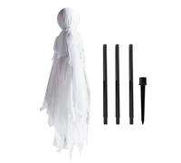 Haunted House Ornament Creative Presents - Halloween Sound Activated Ghost | Creepy Garden Decor for Terrace Garden Courtyard Haunted House