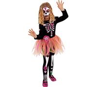 Bristol Novelty-Haunted House-Scheletro per travestimento Sweet Skelita Tutuween Inf (Rubies S8536-S) Esqueleto Costume Bambini, Multicolore, S