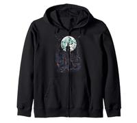 Haunted Mansion Spettrale Halloween Felpa con Cappuccio
