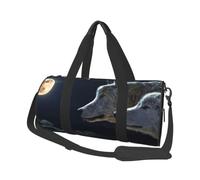 Haunted The Mansion - Borsone da viaggio, pieghevole, per palestra, fine settimana, weekend, Luna piena Lupi 3d, One Size, Borsone da viaggio