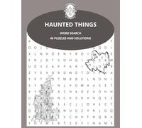 Haunted Things Word Search: puzzle book
