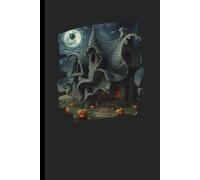 HauntedHouse2 Classic Lined Notebook 6x9 - Simple Journal for Notes, Ideas & Writing (120 Pages)
