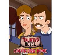 Haunted's Hotel's Coloring Book: Fantasy Cartoon Haunted Nights with 50+ Spooky Coloring Pages for Kids and Teens