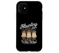 Haunting the Wild West Cappelli Stivali & Freedom Funny Ghosts Custodia per iPhone 11