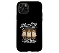 Haunting the Wild West Cappelli Stivali & Freedom Funny Ghosts Custodia per iPhone 11 Pro
