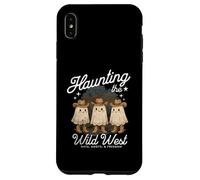 Haunting the Wild West Cappelli Stivali & Freedom Funny Ghosts Custodia per iPhone XS Max
