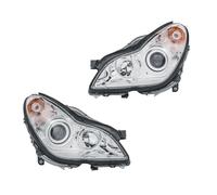 Hauptscheinwerfer-Set Sinistra Destra 12 V H7/H7 W5W PY21W Alogeno HELLA per MB