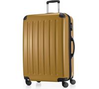 HAUPTSTADTKOFFER - ALEX - Valigia rigida, Trolley espandibile, Bagaglio con 4 ruote doppie, TSA, 75 cm, 119 litri, Autunno Oro