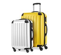 HAUPTSTADTKOFFER - Alex - Set di 2 valigie rigidi, 55 + 65 cm, Bagalio a mano e Trolley medio, TSA, PC/ABS