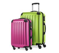 HAUPTSTADTKOFFER - Alex - Set di 2 valigie rigidi, 55 + 65 cm, Bagalio a mano e Trolley medio, TSA, PC/ABS
