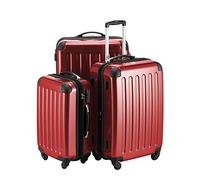 HAUPTSTADTKOFFER Alex, Set di 3 Valigie rigide, Rosso