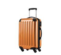Hauptstadtkoffer ALEX Trolley Bagaglio a Mano 55x38x23 cm, 42 L, Lucchetto a Combinazione, Rigido Espandibile PC/ABS, 3,2 kg, 4 Ruote Doppie, Arancia