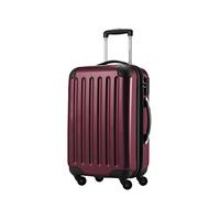 Hauptstadtkoffer ALEX Trolley Bagaglio a Mano 55x38x23 cm, 42 L, Lucchetto a Combinazione, Rigido Espandibile PC/ABS, 3,2 kg, 4 Ruote Doppie, Borgogna