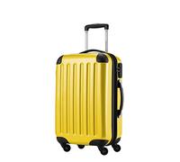 Hauptstadtkoffer ALEX Trolley Bagaglio a Mano 55x38x23 cm, 42 L, Lucchetto a Combinazione, Rigido Espandibile PC/ABS, 3,2 kg, 4 Ruote Doppie, Giallo