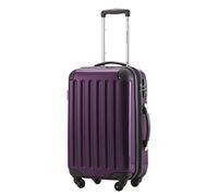 Hauptstadtkoffer ALEX Trolley Bagaglio a Mano 55x38x23 cm, 42 L, Lucchetto TSA, Rigido Espandibile PC/ABS, 3,2 kg, 4 Ruote Doppie, Viola