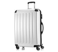 HAUPTSTADTKOFFER - Valigia Rigida Alex, Taglia 75 cm, 119 Litri, Colore Bianco