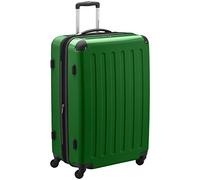 Hauptstadtkoffer ALEX Trolley Rigido Espandibile 75 cm (119 L) con Lucchetto TSA, Valigia da Viaggio Robusta con 4 Ruote Doppie, Verde