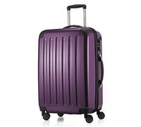 HAUPTSTADTKOFFER - ALEX - Valigia rigida, Trolley espandibile, Bagaglio con 4 ruote doppie, TSA, 65 cm, 74 litri, Viola