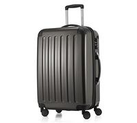 Hauptstadtkoffer - Alex - Valigia rigida mediana, Trolley espandible, 4 Doppie ruote, TSA, 65 cm, 74 L, Grafite
