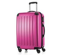HAUPTSTADTKOFFER - ALEX - Valigia rigida, Trolley espandibile, Bagaglio con 4 ruote doppie, TSA, 65 cm, 74 litri, Rosa