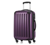 HAUPTSTADTKOFFER - Bagaglio a mano Rigida Alex, 4 Doppie ruote, Taglia 55 cm, 42 Litri, Colore Viola