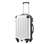 HAUPTSTADTKOFFER - Bagaglio a mano Rigida Alex, TSA, Taglia 55 cm, 42 Litri, Colore Bianco