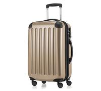 HAUPTSTADTKOFFER - Bagaglio a mano Rigida Alex, TSA, Taglia 55 cm, 42 Litri, Colore Champagne