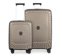 Hauptstadtkoffer Kotti - Trolley rigido per il check-in, 4 ruote TSA, champagne, Set S+L, Set di valigie
