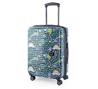 HAUPTSTADTKOFFER Mitte - Bagaglio a Mano, 2.9 Kg Un Gioco da Ragazzi, TSA, Valigia Rigida, Trolley con 4 Ruote, Bagaglio a Mano 55 cm, 42 L, Motivo Valigia, Dino Floreale