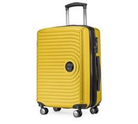 Hauptstadtkoffer Mitte - Bagaglio a Mano 55x40x23, TSA, 4 Ruote, Valigia da Viaggio, Valigia Rigida, Valigia con Rotelle, Valigia Bagaglio a Mano, Giallo