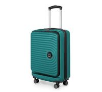 Hauptstadtkoffer Mitte - bagaglio a mano top loader 55 x 40 x 20 cm, TSA, 4 ruote, valigia da viaggio, valigia rigida, trolley, valigia bagaglio a mano, bagaglio da cabina, turchese