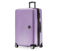 HAUPTSTADTKOFFER Mitte - Valigia Rigida Grande, TSA, 4 Ruote, Bagaglio da Stiva con Espansione di Volume di 8 cm, 77 cm, 130 L, Lilla