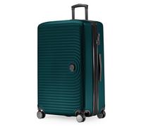 HAUPTSTADTKOFFER Mitte - Valigia Rigida Grande, TSA, 4 Ruote, Bagaglio da Stiva con Espansione di Volume di 8 cm, 77 cm, 130 L, Turchese