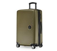 HAUPTSTADTKOFFER Mitte - Valigia Media a Guscio Rigido, TSA, 4 Ruote, Bagaglio da Stiva con Espansione di Volume di 8 cm, 68 cm, 88 L, Avocado