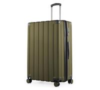 Hauptstadtkoffer Q-Damm Trolley Grande (78 cm) 111-133 L, Avocado | Scocca Rigida ABS · Serratura TSA · Espandibile · 4 Ruote · Parti Sostituibili · Bagaglio da Stiva · Vacanze · 2-3 Settimane