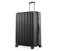 Hauptstadtkoffer Q-Damm - Valigia rigida grande, TSA, 4 ruote, bagaglio da stiva con espansione di volume di 6 cm, 78 cm, 133 litri, Nero
