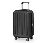 Hauptstadtkoffer Spree - Bagaglio a mano, 55 × 35 × 20 cm per tutte le compagnie aeree, valigia da viaggio, valigia rigida, trolley con ruote, bagaglio da cabina, Nero