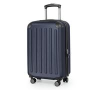 Hauptstadtkoffer Spree - Bagaglio a mano 55 x 35 x 20 cm per la maggior parte delle compagnie aeree, etichetta digitale per bagaglio, valigia da viaggio, valigia rigida, trolley, Nero