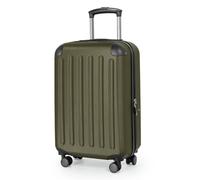 Hauptstadtkoffer - Spree - bagaglio a mano leggero, 55 x 35 x 20 cm, per ogni airline, custodia rigida trolley, valigetta da viaggio, 4 ruote doppie, 2,3 kg, 33 l, avocado, Avocado, s, Bagaglio a mano