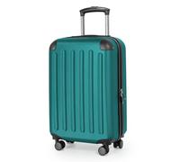 Hauptstadtkoffer - Spree - bagaglio a mano leggero, 55 x 35 x 20 cm, per ogni airline, valigetta rigida, trolley da viaggio, 4 ruote doppie, 2,3 kg, 33 l, verde acqua, Verde acqua, s, Bagaglio a mano