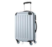 HAUPTSTADTKOFFER - SPREE - Bagaglio a mano, Valigia rigida, Trolley espandibile, 4 ruote doppie, TSA, 55 cm, 42 litri, Piscina blu