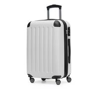 Hauptstadtkoffer - SPREE - Bagaglio a mano, Valigia rigida, Trolley espandibile, 4 ruote doppie, TSA, 55 cm, 42 litri, Bianco