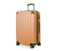 Hauptstadtkoffer - Spree - Valigetta rigida, trolley trolley con espansione, 4 ruote doppie, 68 cm, 76 l, manico estraibile, TSA, Marille, Marille, 68 cm, valigetta