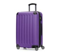 Hauptstadtkoffer Spree - Valigia rigida di medie dimensioni, TSA, 4 ruote, trolley, valigia da viaggio, espandibile, 65 cm, 74 litri, Viola
