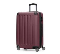 Hauptstadtkoffer Spree - Valigia rigida di medie dimensioni, TSA, 4 ruote, trolley, valigia da viaggio, espandibile, 65 cm, 74 litri, Borgogna