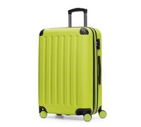 Hauptstadtkoffer Spree - Valigia rigida di medie dimensioni, TSA, 4 ruote, trolley, valigia da viaggio, espandibile, 65 cm, 74 litri, Farn